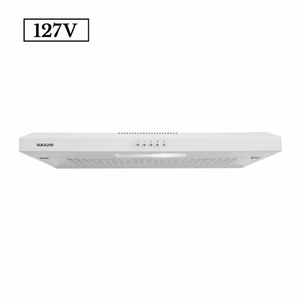 DEPURADOR AR SUGGAR SLIM 80CM 3 VEL 127V BRANCO DEPURADOR AR SUGGAR SLIM 80CM 3 VEL 127V BRANCO