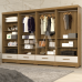 ROUPEIRO 2P. ABRIR 1G RODIAL SMART CINAMOMO/OFF WHITE 51GR2123
