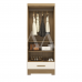 ROUPEIRO 2P. ABRIR 1G RODIAL SMART CINAMOMO/OFF WHITE 51GR2123