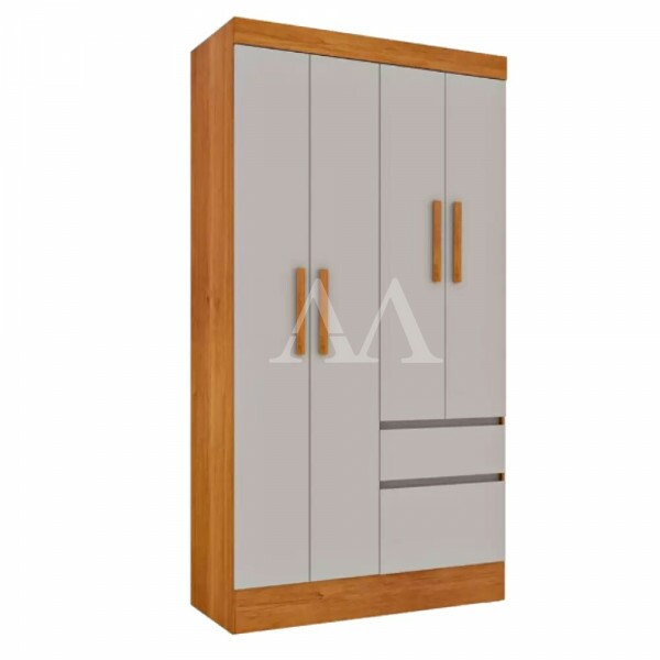 ROUPEIRO 4P. ABRIR 2G TCIL OREGON CINAMOMO / OFF WHITE ROUPEIRO 4P. ABRIR 2G TCIL OREGON CINAMOMO / OFF WHITE