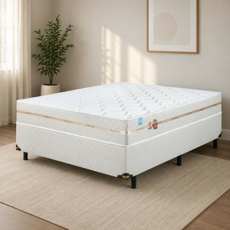 CJ BASE BOX/COLCHAO D33+D23 138X188X55 SONOS PODIUM OURO