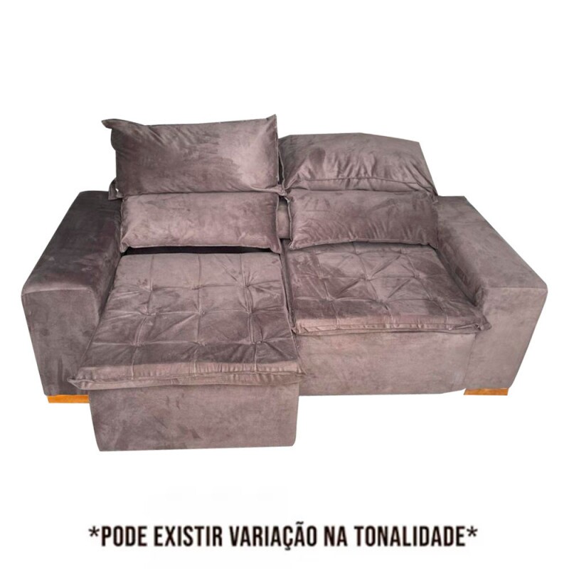 ESTOFADO BOMFLEX CHILE RETRATIL CHOCOLATE VELUDO ASTECA 08