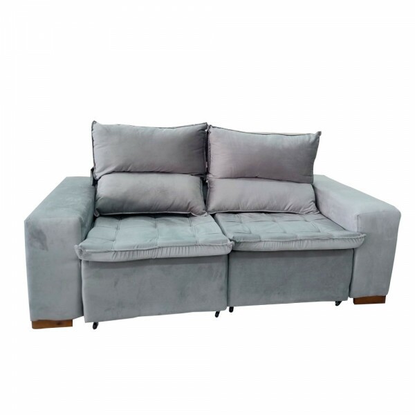 ESTOFADO BOMFLEX CHILE RETRATIL AREIA VELUDO ASTECA 03