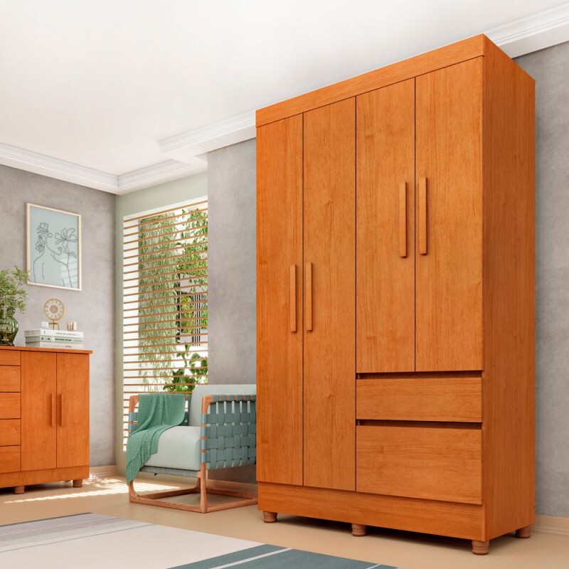 ROUPEIRO 4P. ABRIR 2G TCIL OREGON C/PES CINAMOMO/CINAMOMO ROUPEIRO 4P. ABRIR 2G TCIL OREGON C/PES CINAMOMO/CINAMOMO