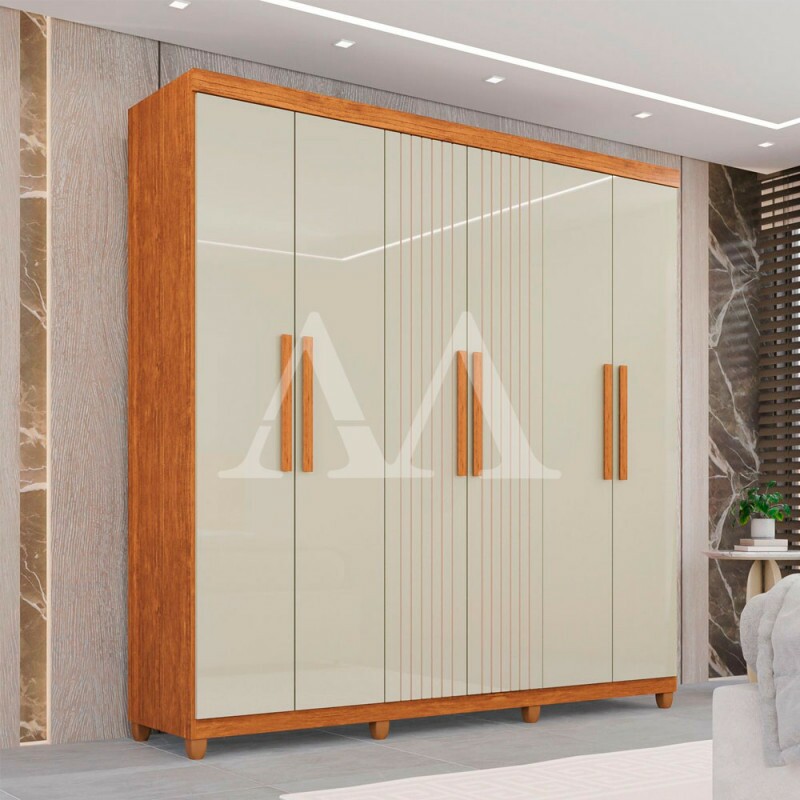 ROUPEIRO 6P. ABRIR 2G IMOP PORTUGAL CINAMOMO/OFF WHITE ROUPEIRO 6P. ABRIR 2G IMOP PORTUGAL CINAMOMO/OFF WHITE