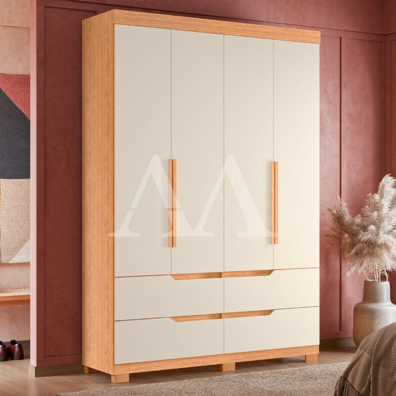 ROUPEIRO 4G 4P. ABRIR ALBATROZ DOBLE CINAMOMO/OFF WHITE
