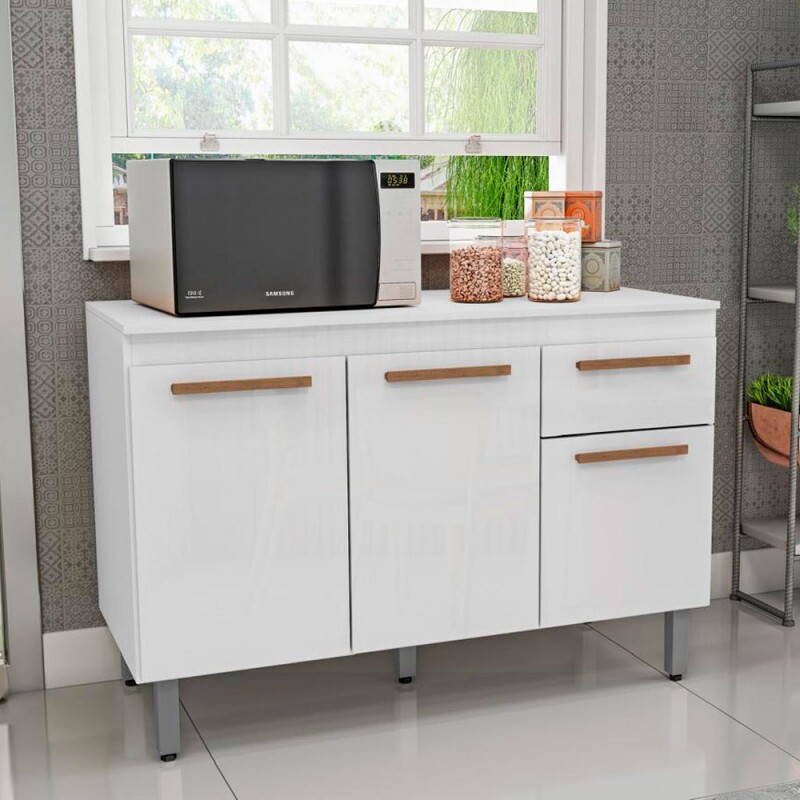 BALCAO DACHERI 3P 1G COPA 1.19 C/TAMPO BRANCO