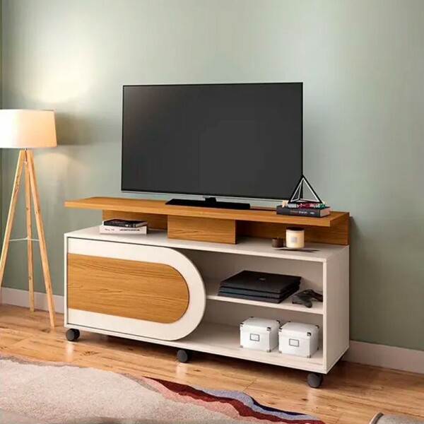 RACK BANCADA HB ORBIS 1.36 CINAMOMO/OFF WHITE