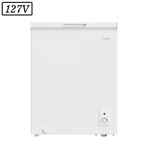 FREEZER ELGIN 45ZAFN142D1NA HORIZONTAL 142L 127V BRANCO