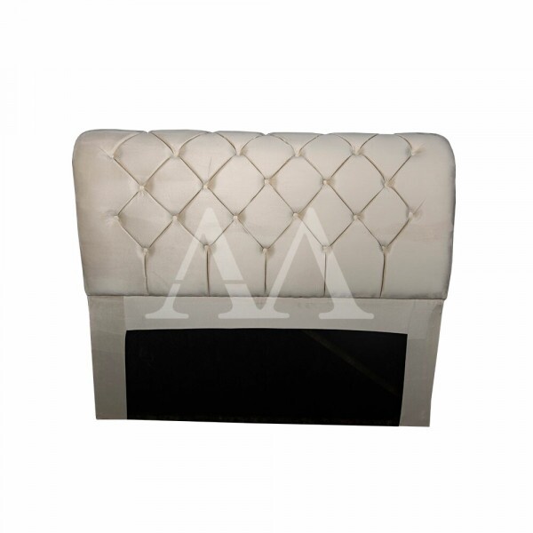 CABECEIRA DE CASAL MALU ADAGIO 1.60 CASTOR VELUDO