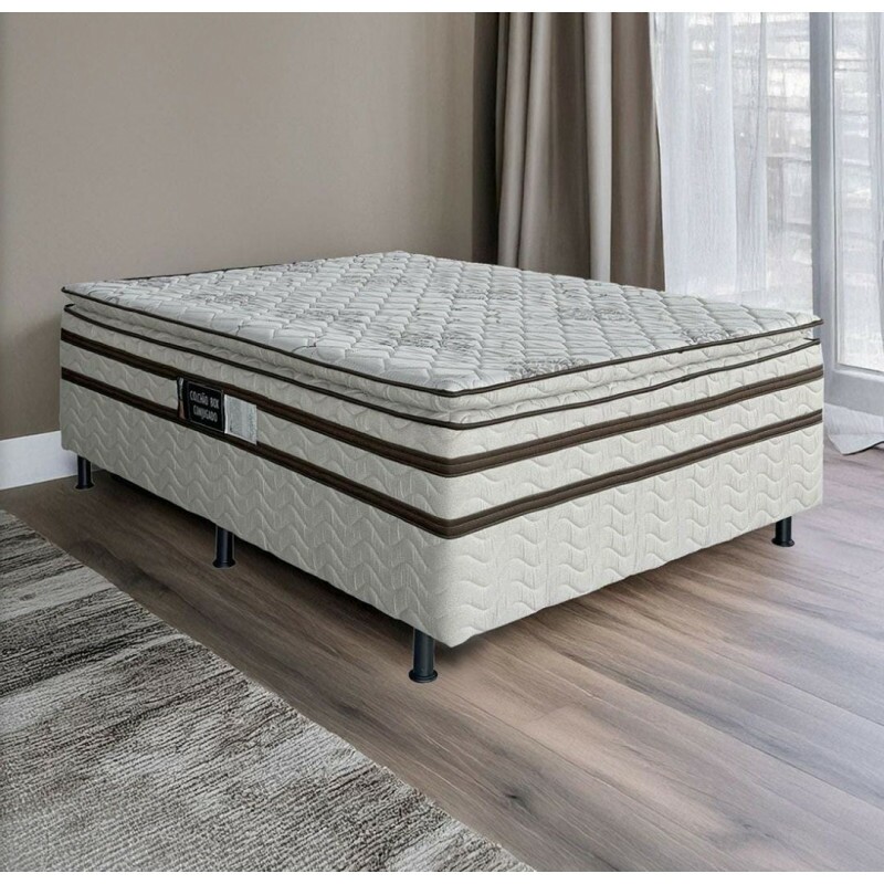 CAMA BOX D28 138X188X64 DESIGN MASTER C/PILLOW