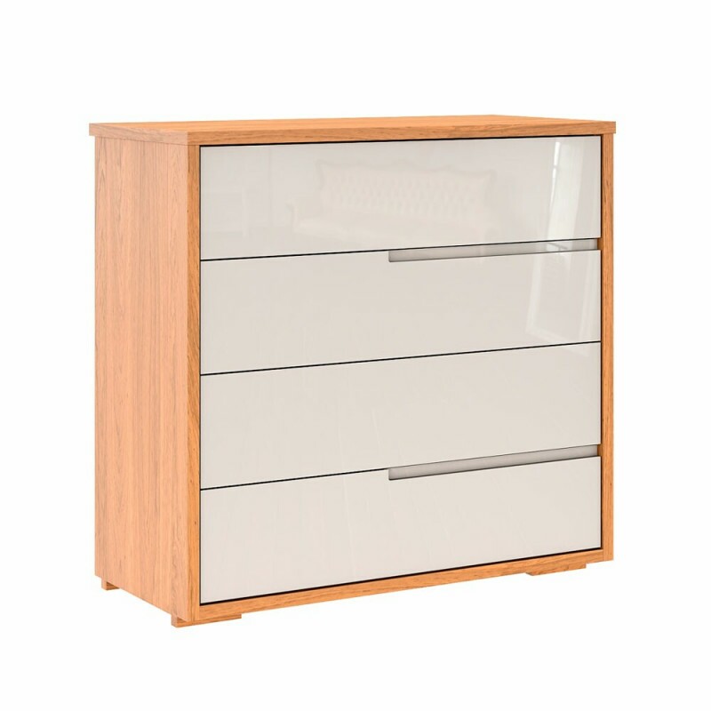 COMODA 4G ROBEL CONCEPT PUX CAVA FREIJO/OFF WHITE LISO