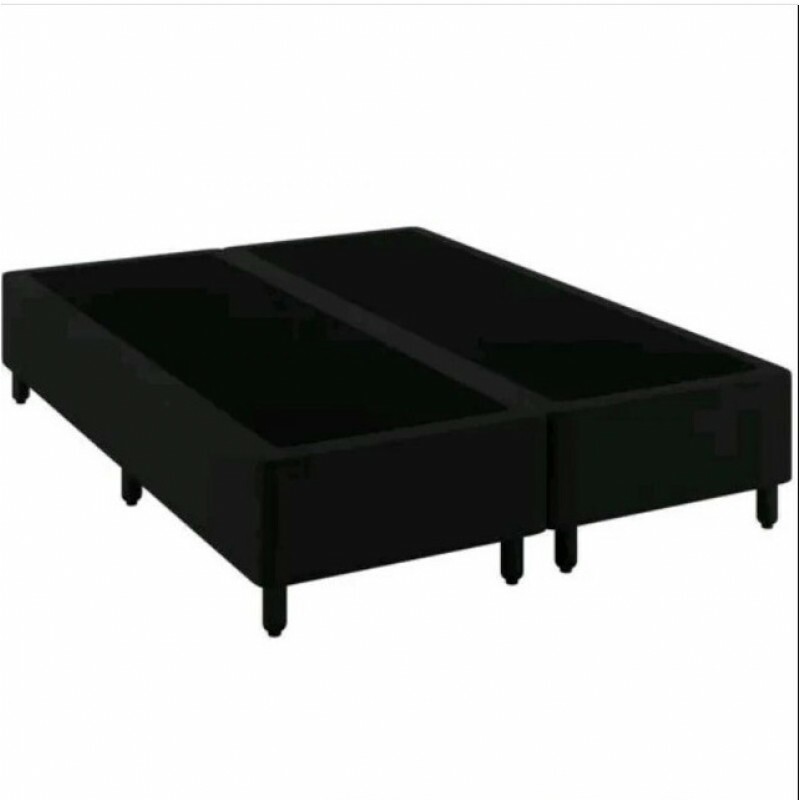 BASE BOX 158X198X27 BIPARTIDA MERON PRETO BASE BOX 158X198X27 BIPARTIDA MERON PRETO