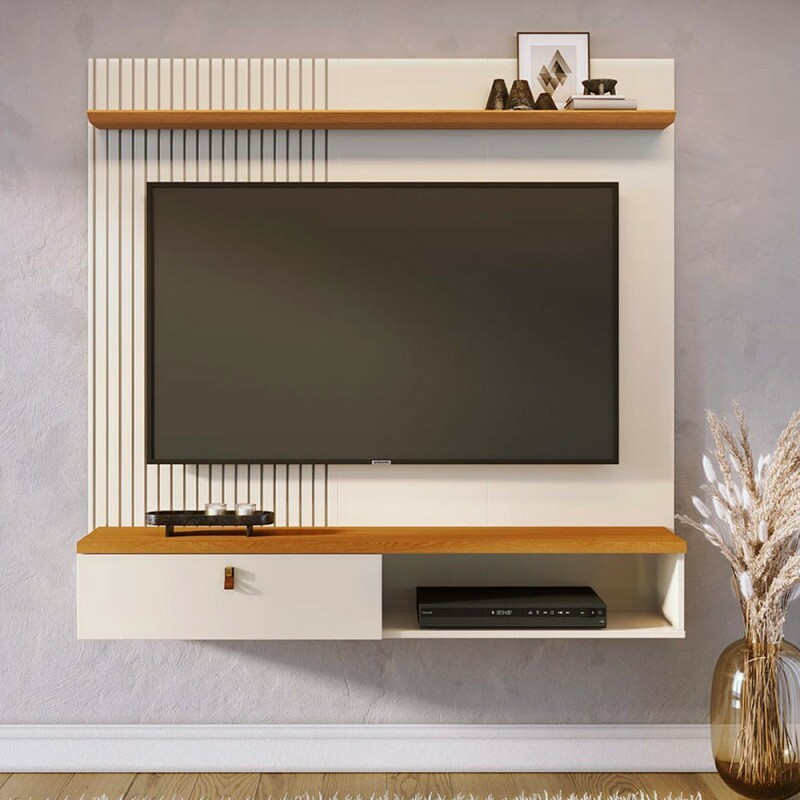 BANCADA SUSPENSA MADETEC IRIS CINAMOMO/OFF WHITE BANCADA SUSPENSA MADETEC IRIS CINAMOMO/OFF WHITE