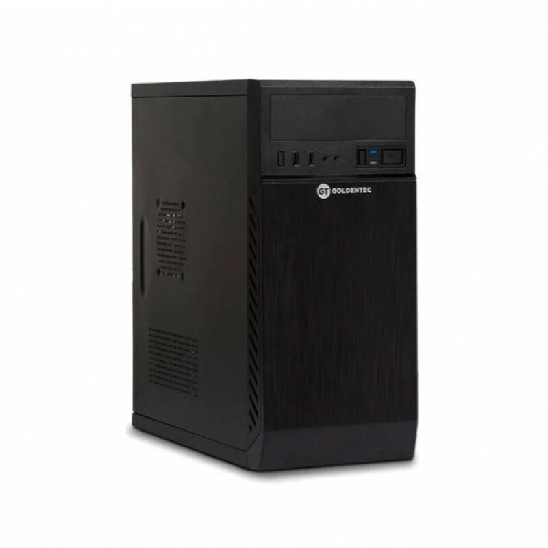 COMPUTADOR GOLDENTEC INTEL CORE I3 4GB RAM 120GB LINUX + MONITOR 19 PRETO