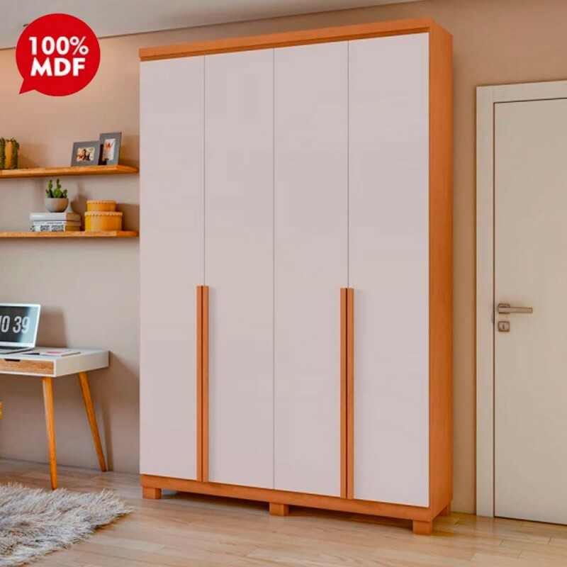 ROUPEIRO 4P. ABRIR 2G LOPAS ALONZO S/ESP E C/PES AMENDOA CLEAN/OFF WHITE ROUPEIRO 4P. ABRIR 2G LOPAS ALONZO S/ESP E C/PES AMENDOA CLEAN/OFF WHITE