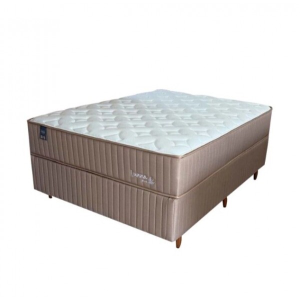 CJ BASE BOX/COLCHAO 108X188X67 PLUMATEX LUNNA PRIME MOLAS ENSACADAS CJ BASE BOX/COLCHAO 108X188X67 PLUMATEX LUNNA PRIME MOLAS ENSACADAS