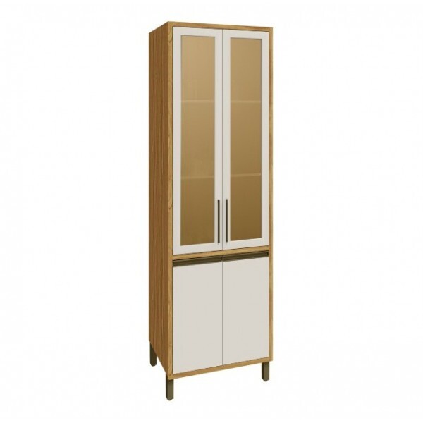 PANELEIRO CRISTALEIRA RONIPA REFLECTA TEMPRANILLO 70CM AMENDOA/OFF WHITE PANELEIRO CRISTALEIRA RONIPA REFLECTA TEMPRANILLO 70CM AMENDOA/OFF WHITE