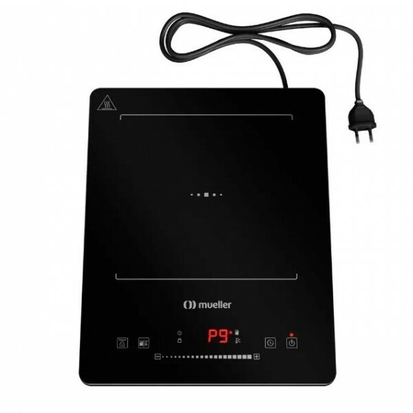 COOKTOP 1B MUELLER INDUCAO MCN1BK BIVOLT PRETO