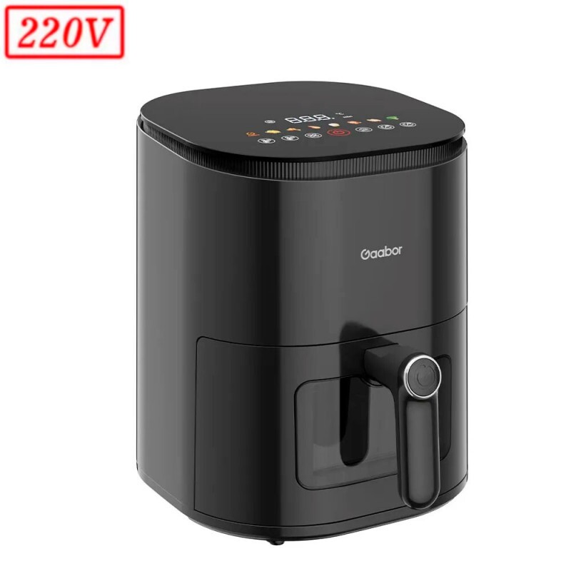FRITADEIRA 4,2L GAABOR AIR FRYER DUO TOUCHSCREEN AF-45T02A 220V PRETO