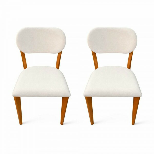 CJ 02 CADEIRAS ART ASSENTO JASMIN TEC 614 MEL