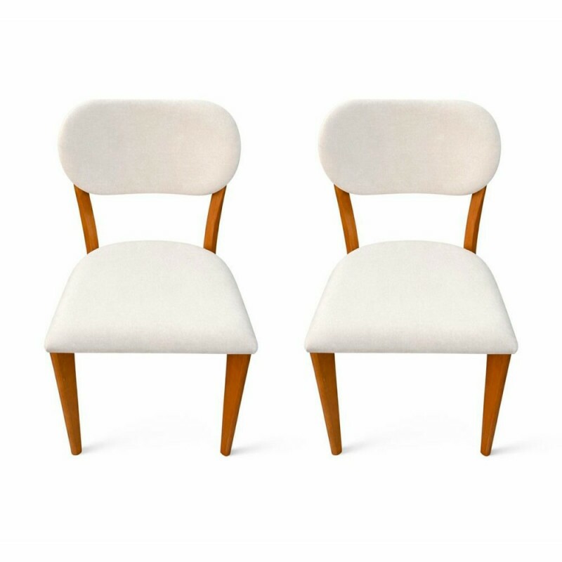 CJ 02 CADEIRAS ART ASSENTO JASMIN TEC 614 MEL