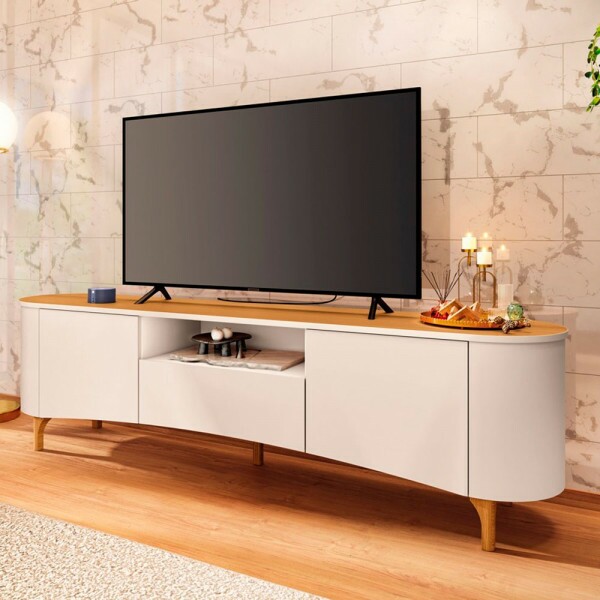 RACK BANCADA HB ELARA 2.0 OFF WHITE/CINAMOMO RACK BANCADA HB ELARA 2.0 OFF WHITE/CINAMOMO