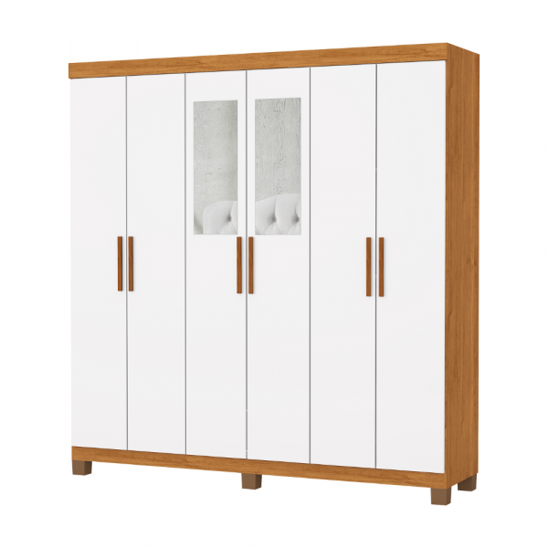 ROUPEIRO 6P. ABRIR 2G CARIOCA RECIFE GOLD C/ESP E C/PE CINAMOMO/BRANCO