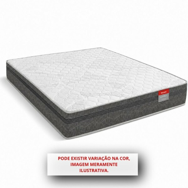 COLCHAO MOLAS 138X188X24 RECONFLEX COMFORT BLACK ENSACADAS