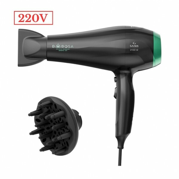 SECADOR DE CABELO GAMA BABOSA CERAMIC ION 2100W 220V