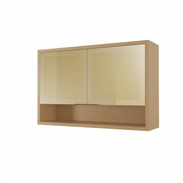 ARMARIO NESHER 2P ABRIR REFLECTA CONDESSA 120CM CARVALHO 501219